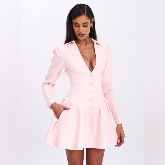 Miss Circle Dresses & Skirts - Miss Circle Blazer Dress BBC-2777MC30PNK